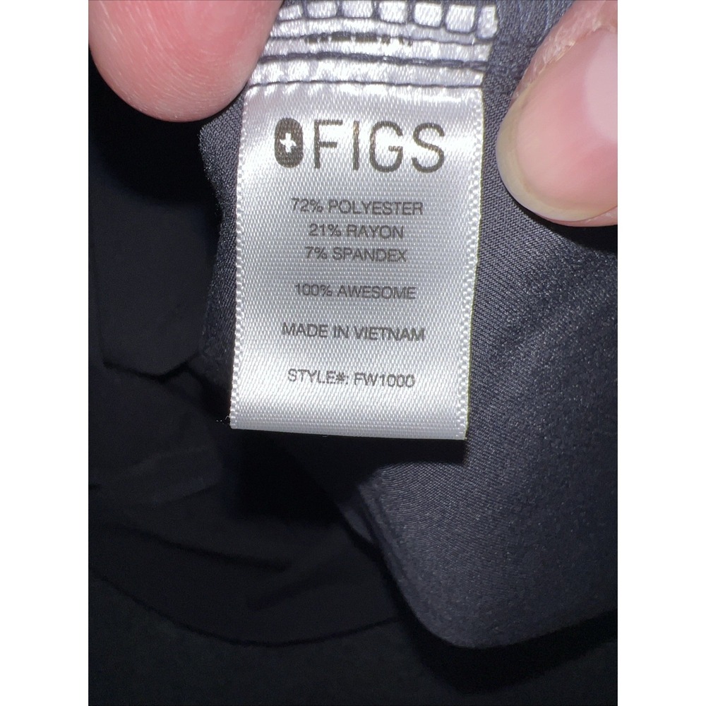 FIGS Technical Collect Charcoal Grey 3-Pc Set: 2 XXS Top & 1 XXS/Tall Bottoms - Picture 15 of 16